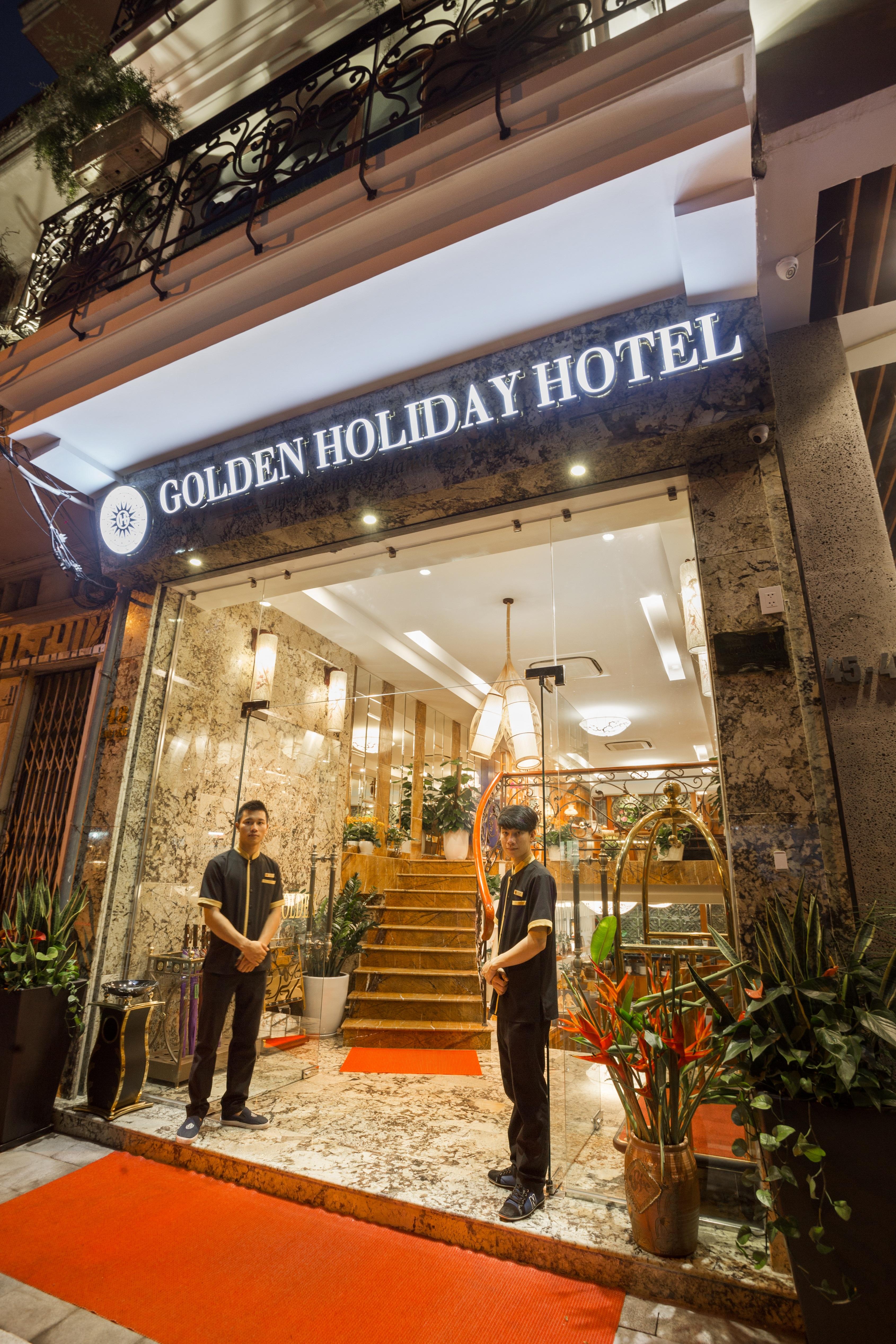 Hanoi Golden Holiday Hotel Exterior photo